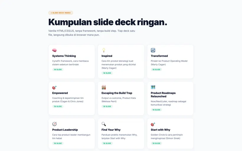 Slide Deck